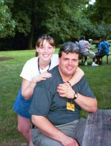 Mindi and Tom Exler at the Youth Rally