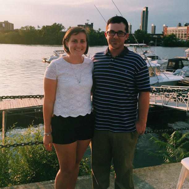 Caelin Mooney along with her boyfriend