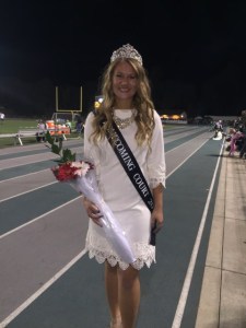 Kylee Hunter Homecoming Queen